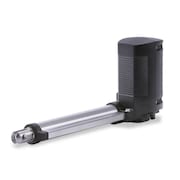 EWELLIX Linear Actuator, Small Housing, Coiled 2-Pin, 6000 N Force, 300mm Stroke, 9-13mm/s, 24 VDC ECO90-030MM1B0-000